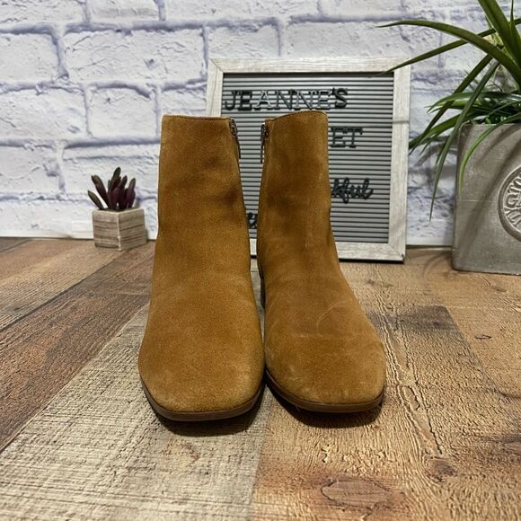 NINE WEST Cabra WOMEN'S BLOCK HEEL ANKLE BOOTIES SIZE 6.5 - Picture 11 of 11